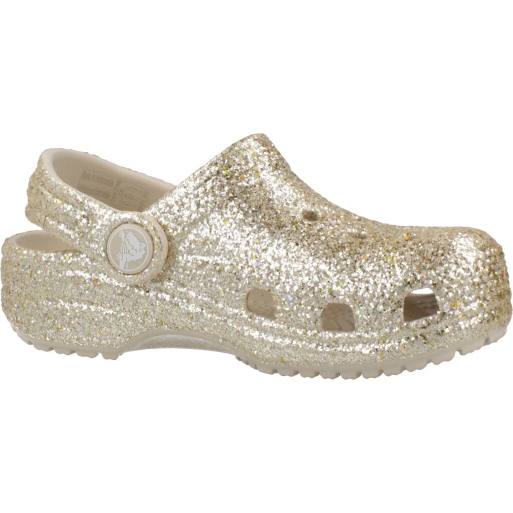 Sandały CROCS CLASSIC CHUNKY GLITT Złoty 5/6