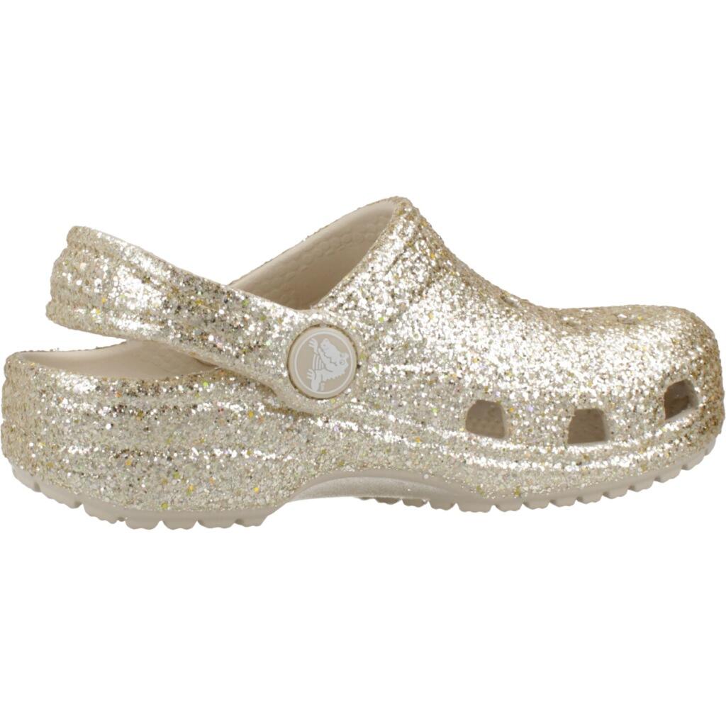 Sandały CROCS CLASSIC CHUNKY GLITT Złoty 4/6