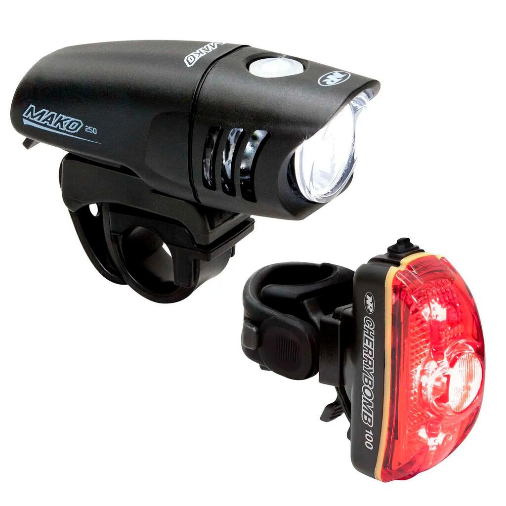 Front light Nite Rider Mako 250 / cherry nomb 100 combo