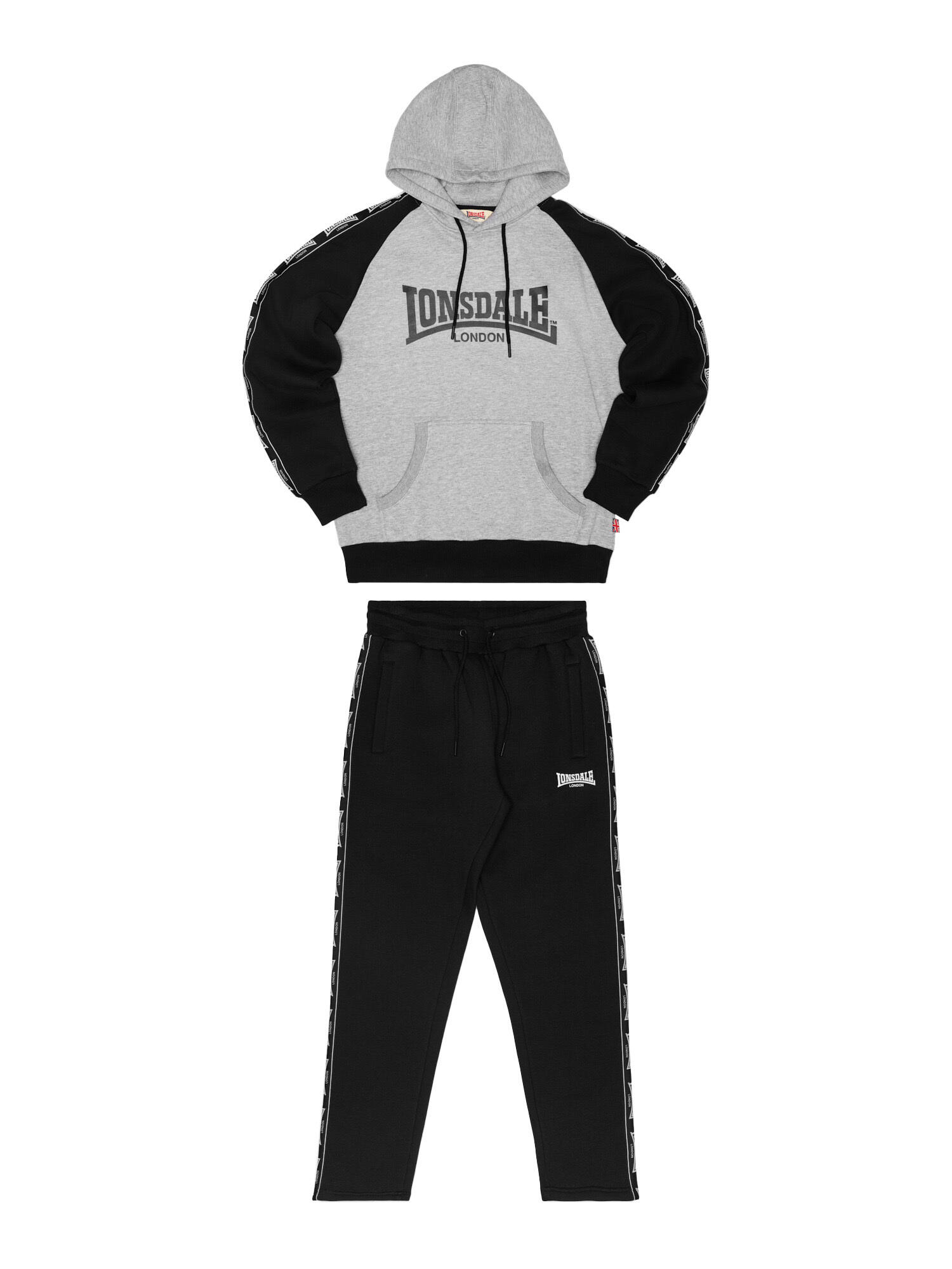 Completo felpa e pantaloni Lonsdale Holburn 2/7