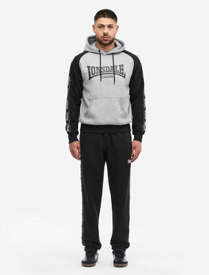 Lonsdale heren trainingspak met capuchon regular fit holburn
