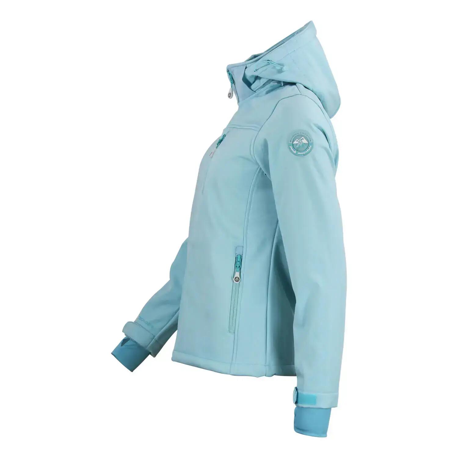 Women's softshell hooded jacket Peak Mountain Aclaude 3/3