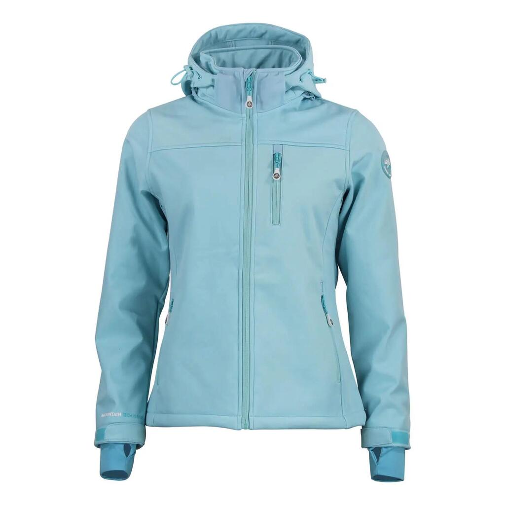 Women's softshell hooded jacket Peak Mountain Aclaude