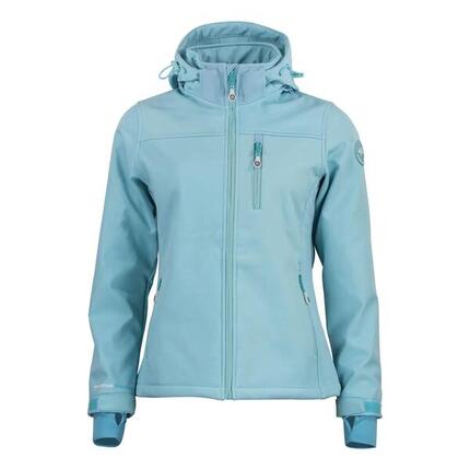 Veste à capuche softshell femme Peak Mountain Aclaude