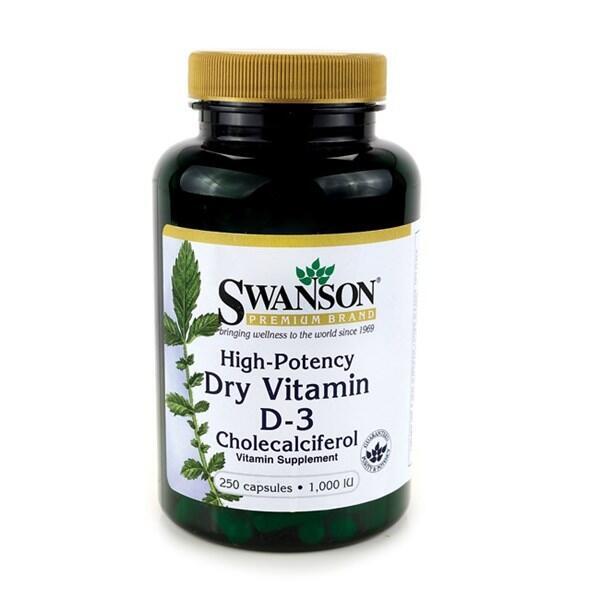 High-Potency Vitamin D-3 250kap(1,000IU)