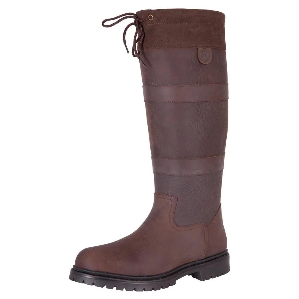 Stivali da equitazione in pelle impermeabile BR Equitation Country nubuck 2/4