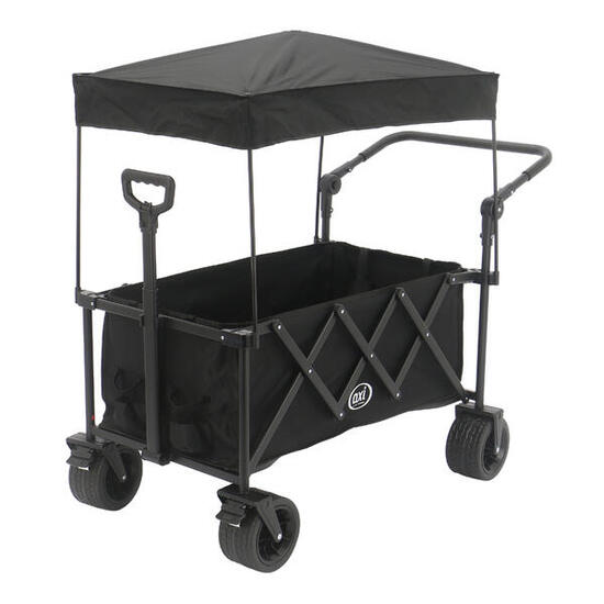 Chariot de Plage avec Toit - AXI SB141 - Pliable - Noir | Capacité : 130 l