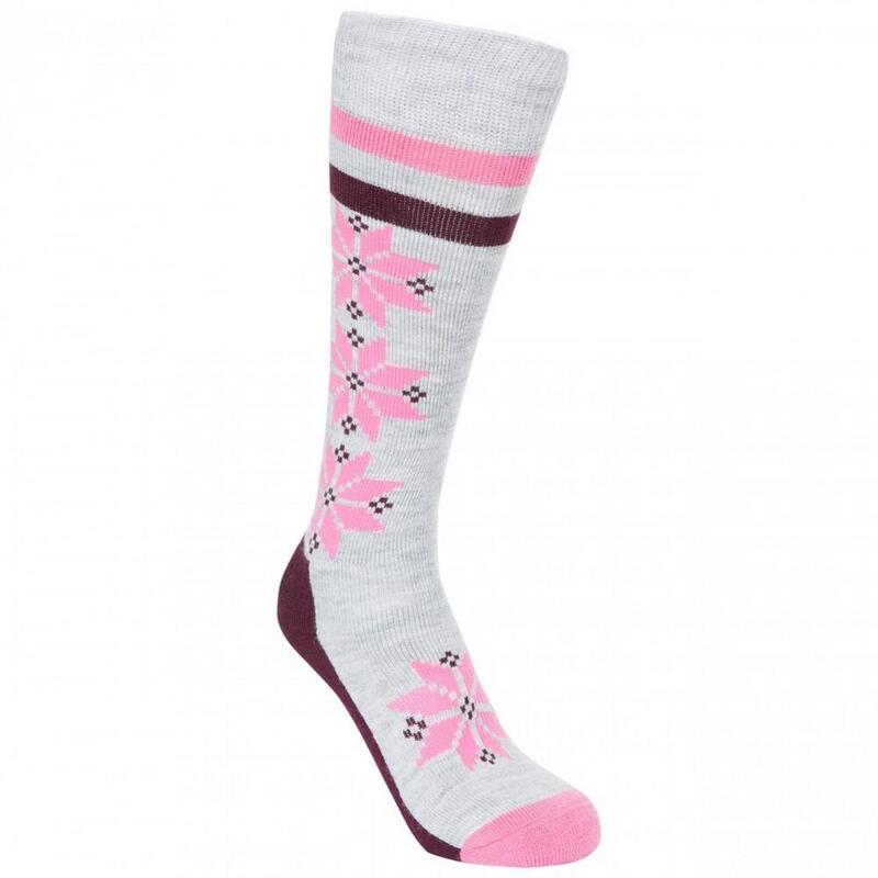 Chaussettes de ski SNOWFALL Femme (Gris chiné)