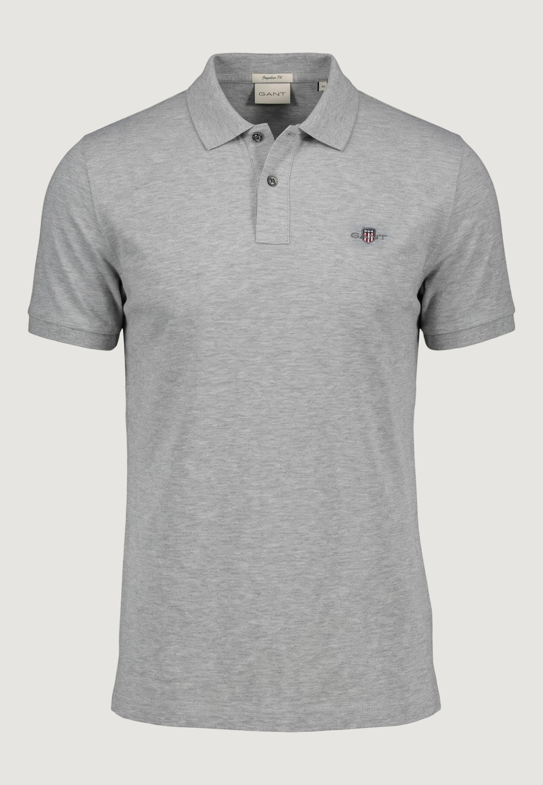 Polo maniche corte Uomo REG SHIELD SS PIQUE POLO Grigio 2/5