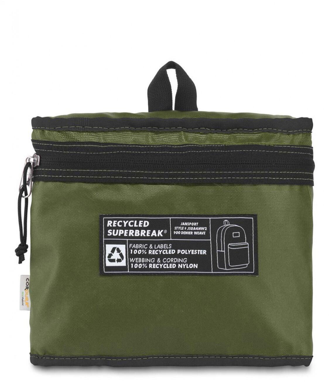 Plecak sportowy szkolny JanSport Recycled Superbreak JS0A4NW254G 3/4