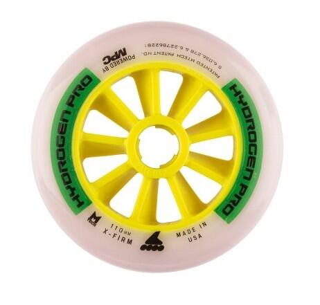 ROLLERBLADE roue HYDROGEN PRO 110mm/X-FIRM Blanc [x8] 2/3