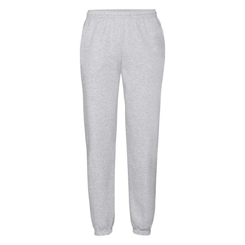 Pantalón Jogger Fruit of the Loom Classic con puños elásticos Gris 2/7