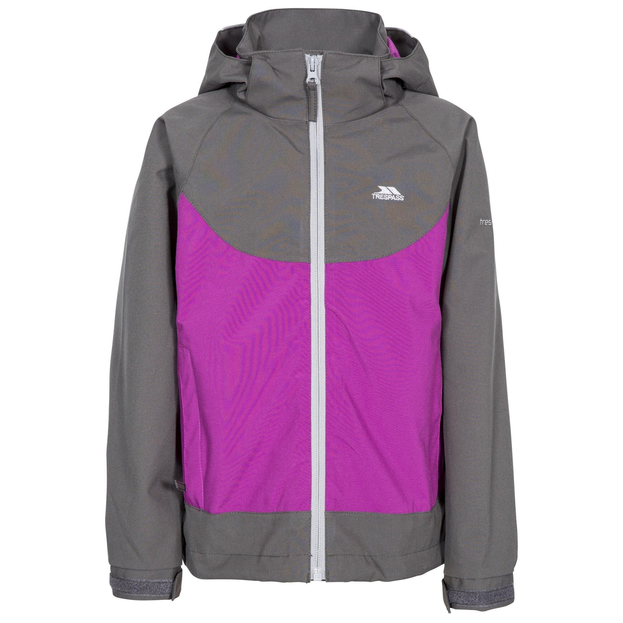 Children's Novah waterproof jacket (Purple)