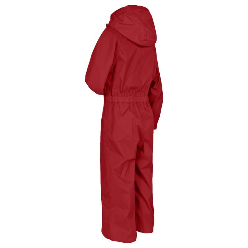 Traje Impermeable Button Bebé Rojo