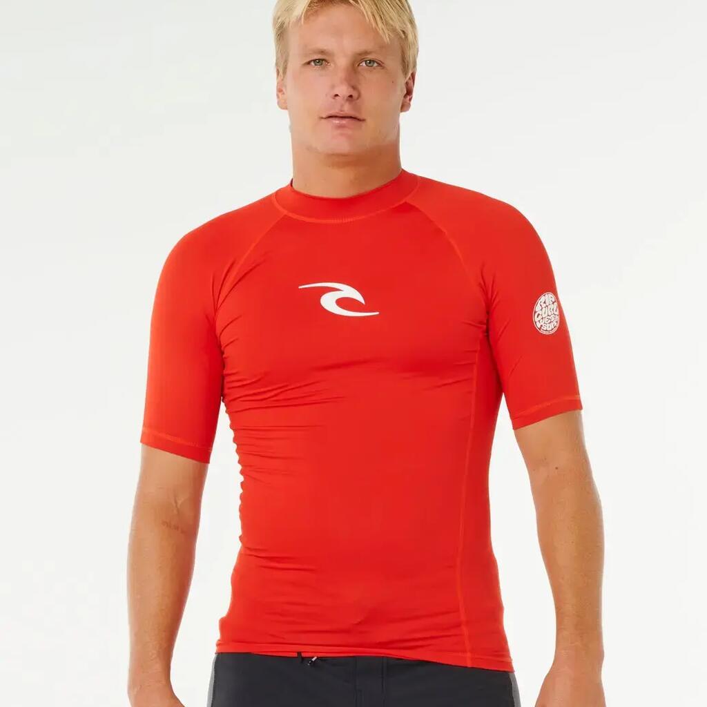 Waves short-sleeve UV rash vest