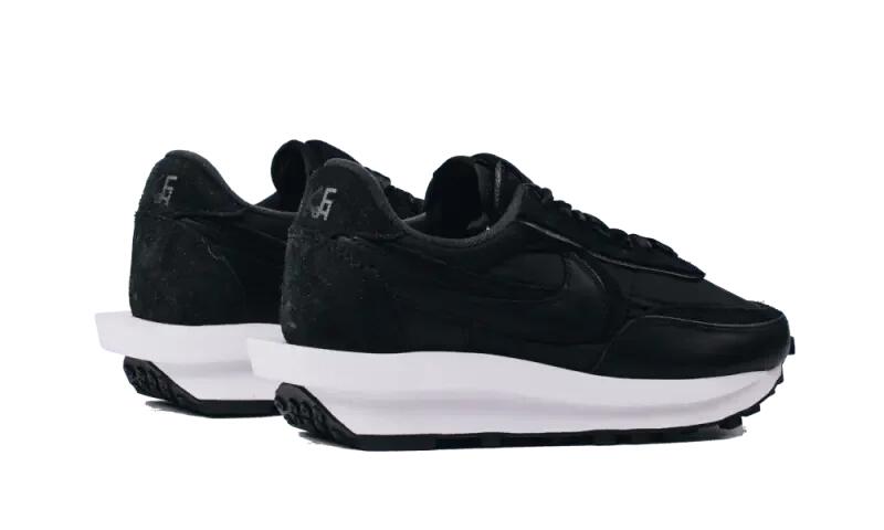 LD Waffle Sacai Triple Black 3/4