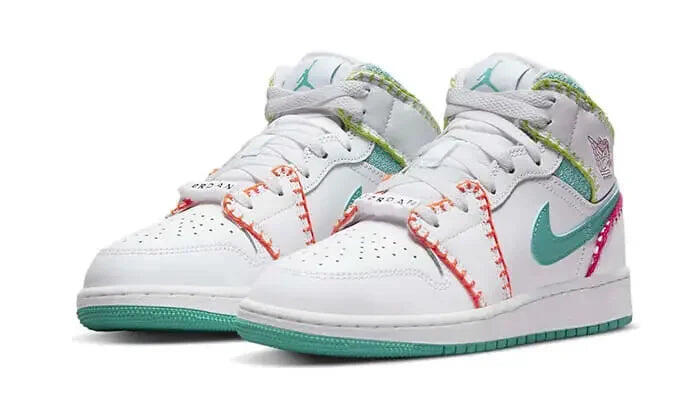 Air Jordan 1 Mid Multi Knit 2/4