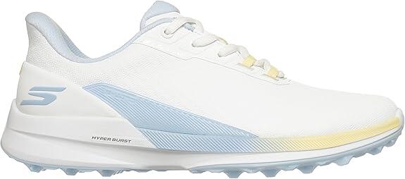 Skechers Golf Pure SI, chaussures de golf pour femmes, blanc/bleu 4/6