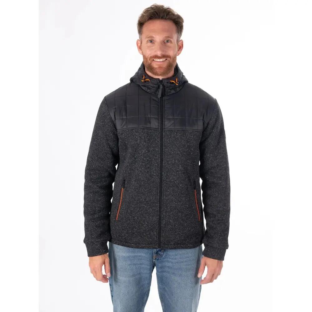 AULP veste hybride BUKAI H - BLACK 1/3