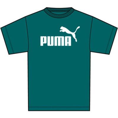 Puma kinder t-shirt puma ess no. 1 logo tee groen
