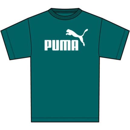 T-shirt dziecięcy Puma Ess No. 1 Logo zielony