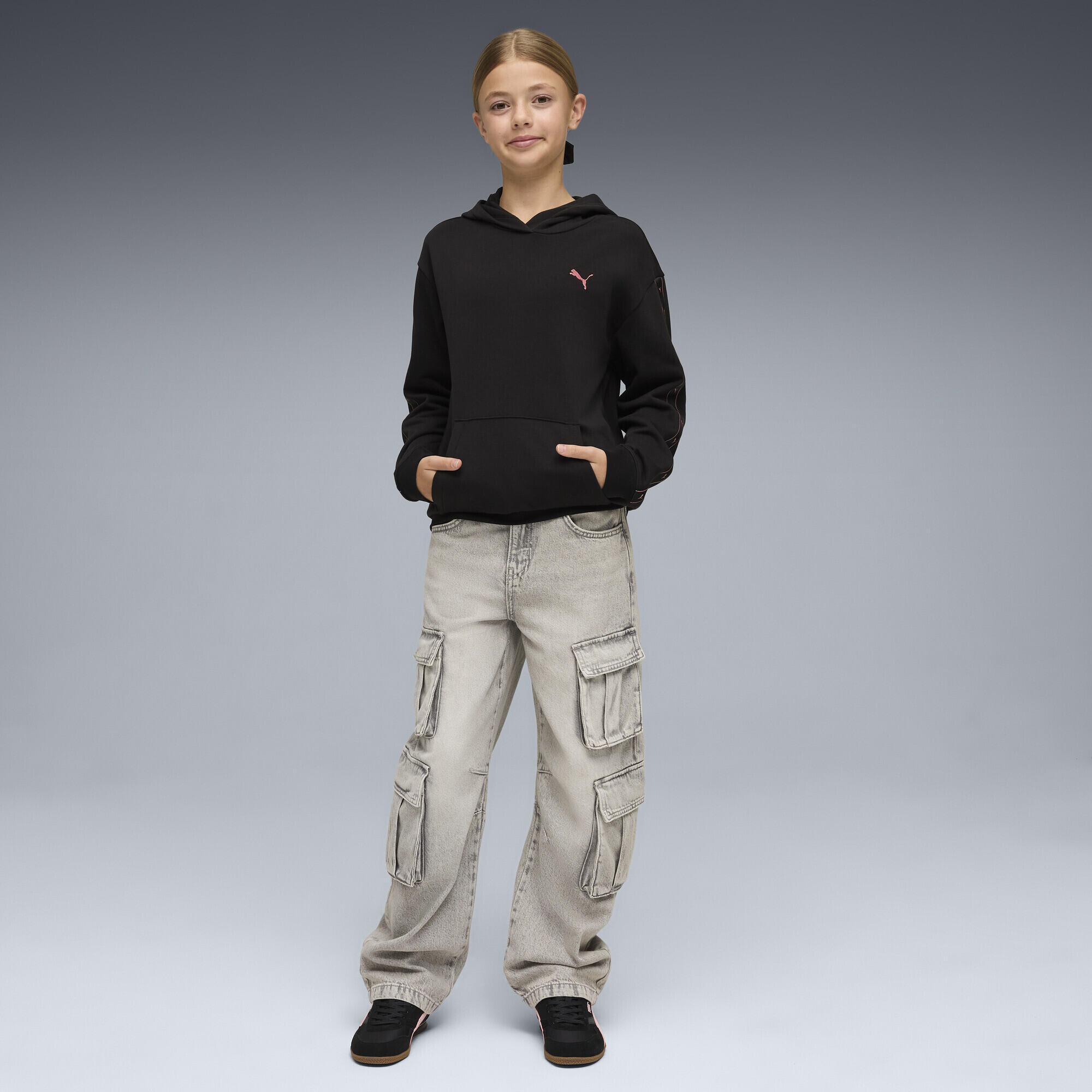 Essentials Tape Relaxed Hoodie Mädchen PUMA 4/5