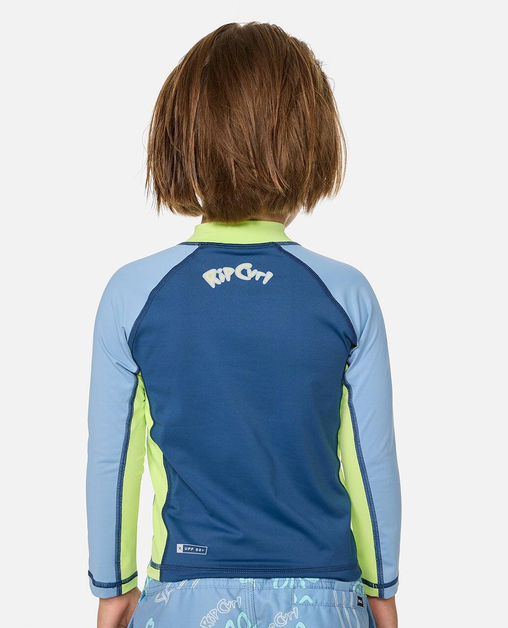 T-shirt anti-UV garçon Ride The Wave manches longues 2/4