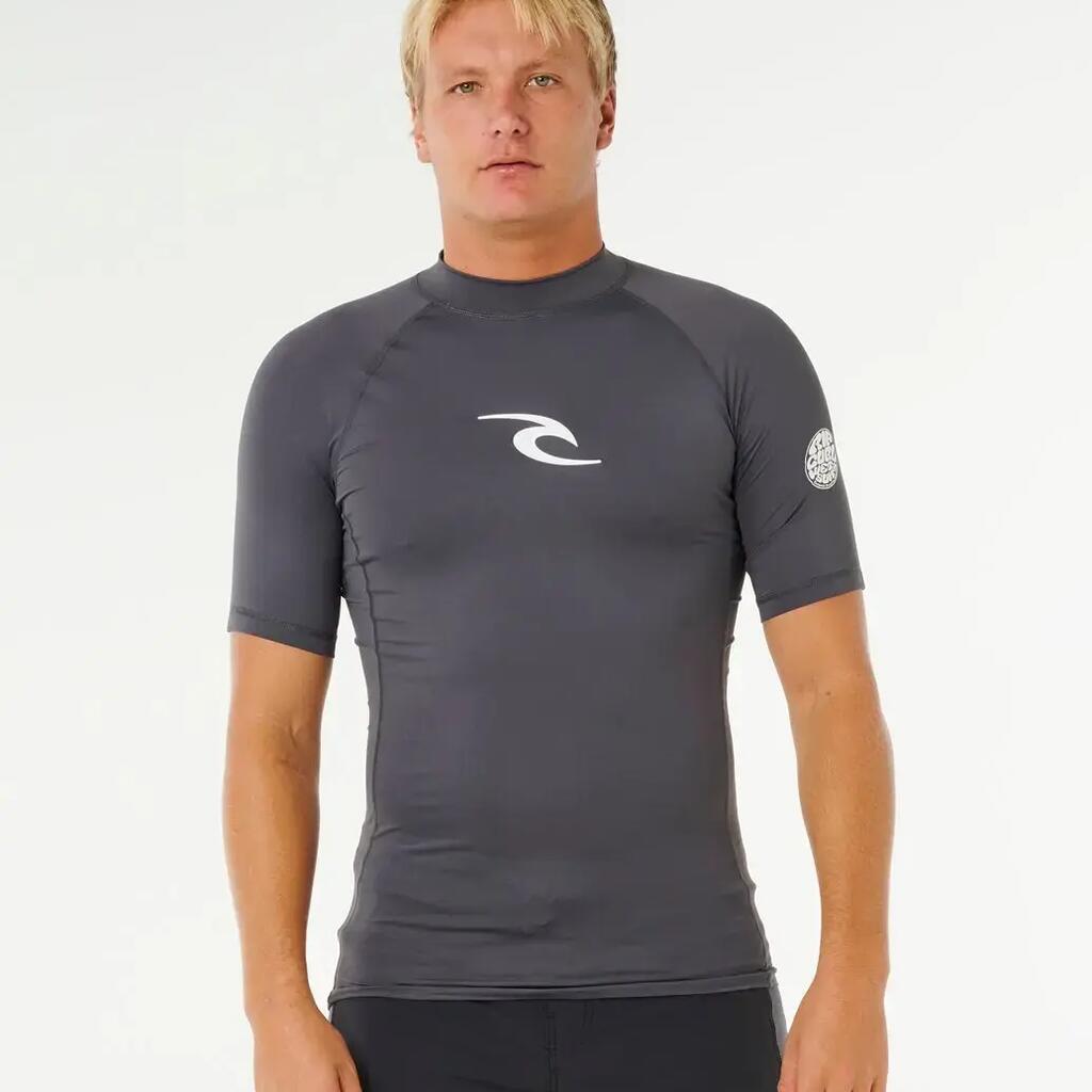 Waves short-sleeve UV rash vest