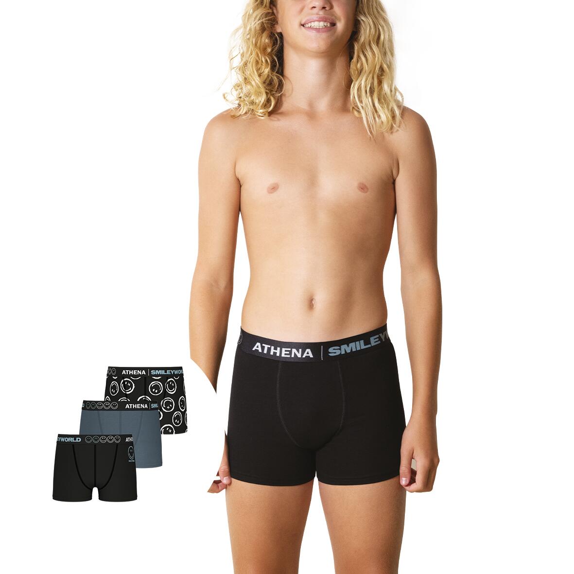 Lot de 3 boxers garçon 4/7