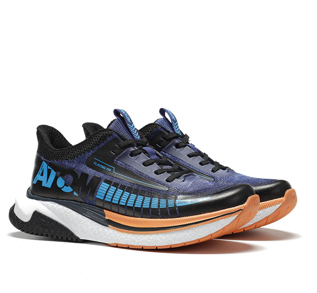 Scarpa da Trail Running Uomo Gomma ATOM AT130 SHARK MAKO DARK LAKE 4/7