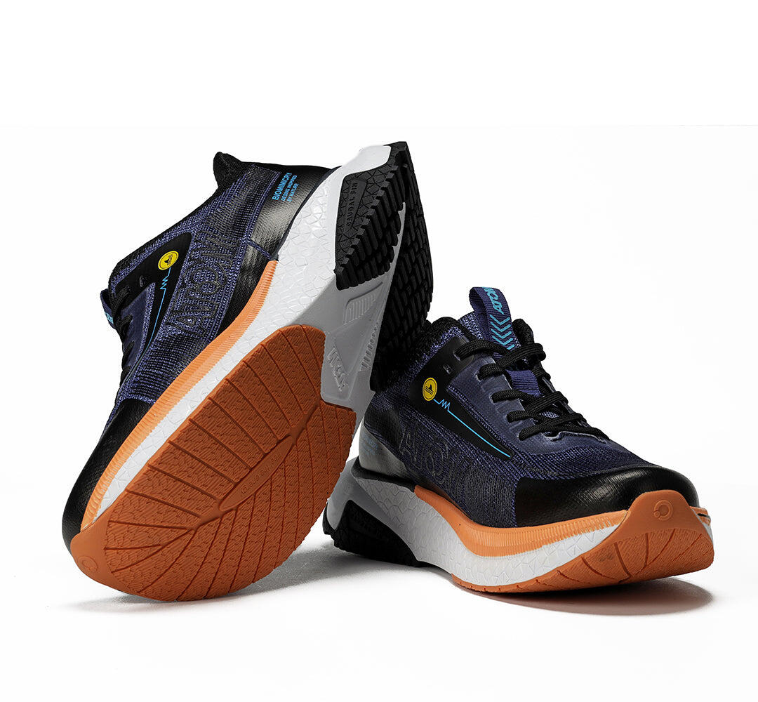 Scarpa da Trail Running Uomo Gomma ATOM AT130 SHARK MAKO DARK LAKE 6/7
