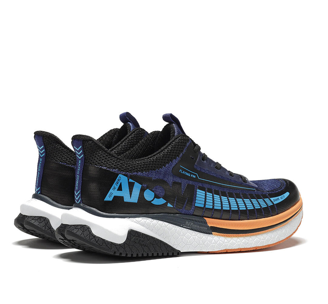 Scarpa da Trail Running Uomo Gomma ATOM AT130 SHARK MAKO DARK LAKE 5/7