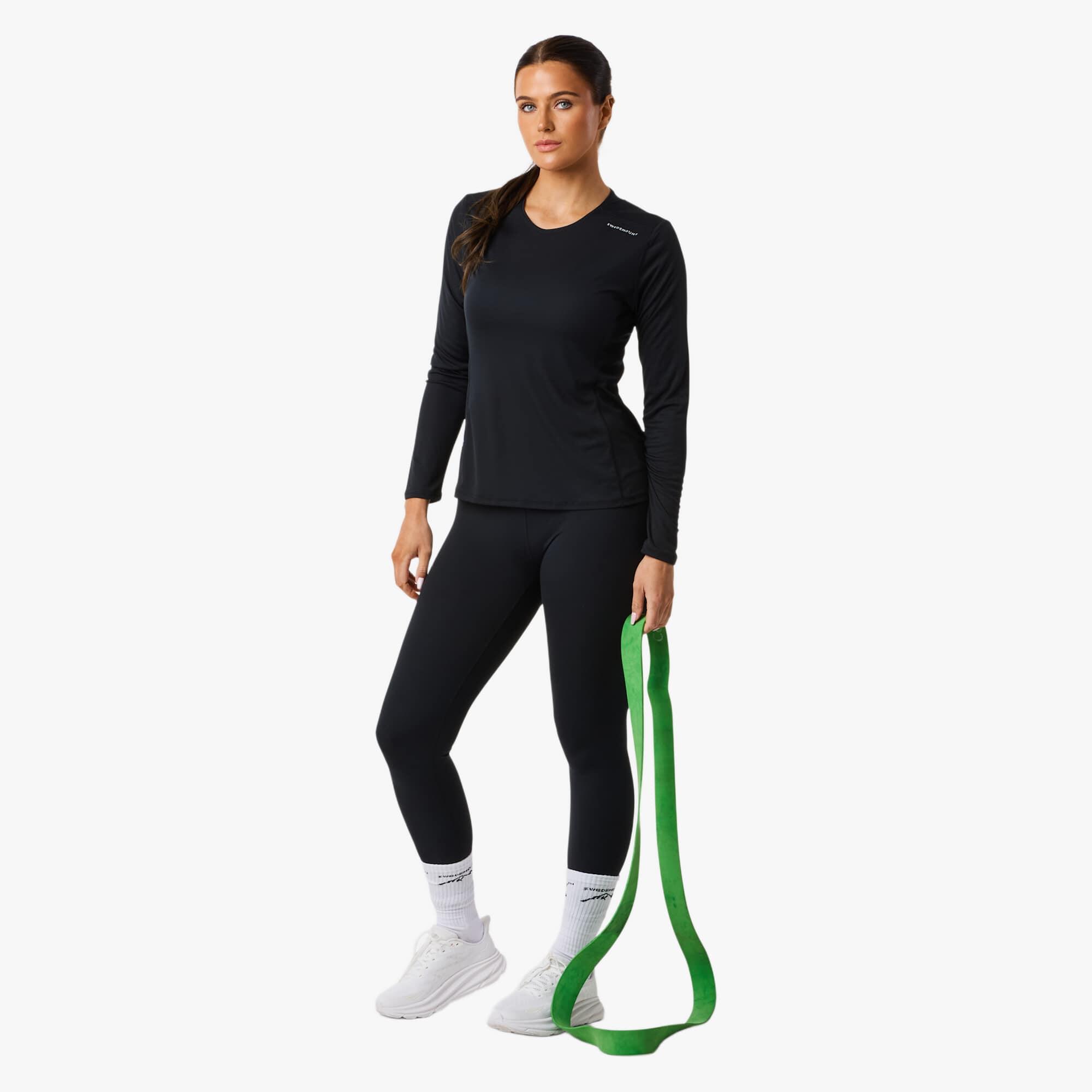 T-shirt sintetica maniche lunghe da allenamento da donna Ultra Light LS Tee 3/7