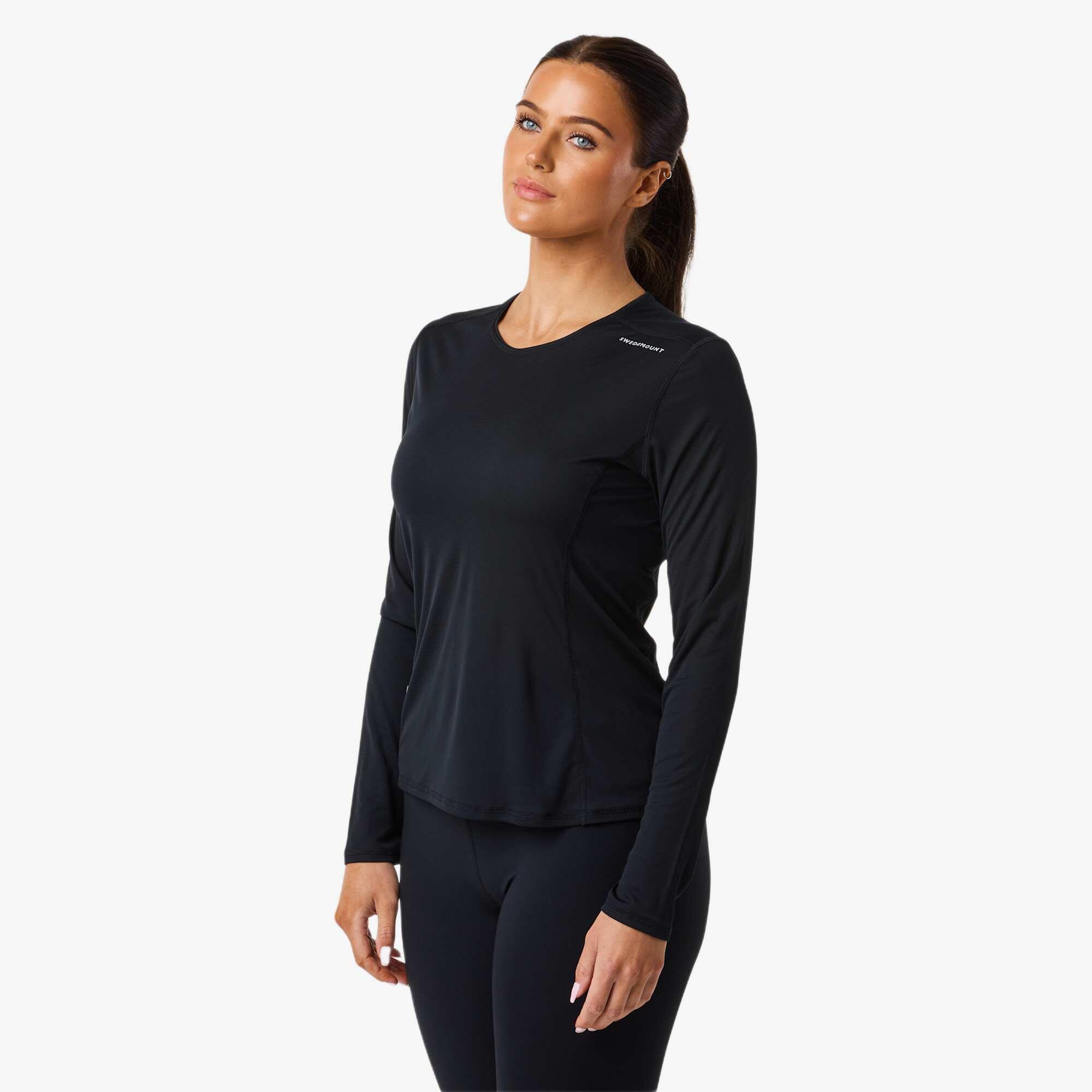 T-shirt sintetica maniche lunghe da allenamento da donna Ultra Light LS Tee 4/7