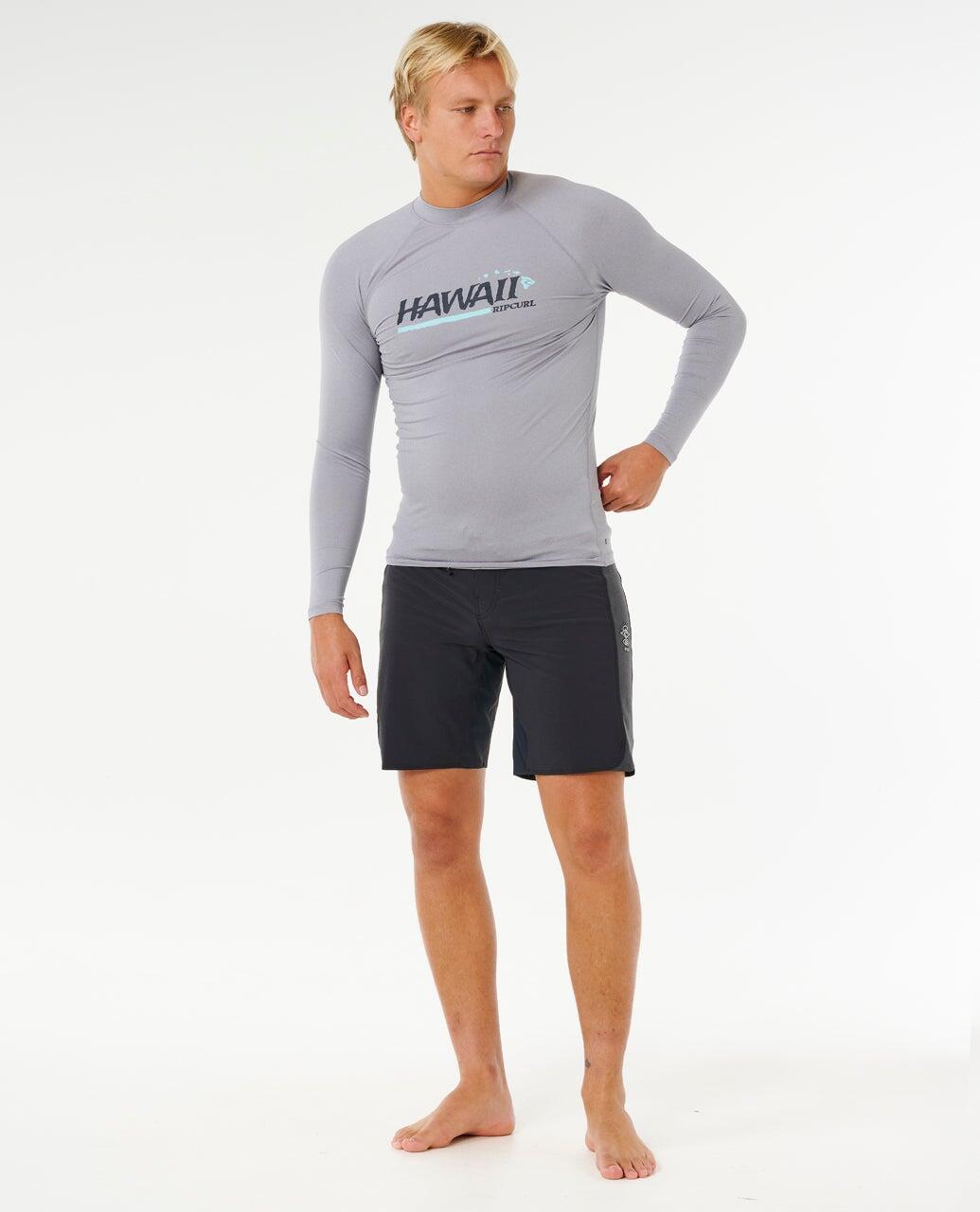 T-shirt anti-UV Hawaii Gritty manches longues 4/6