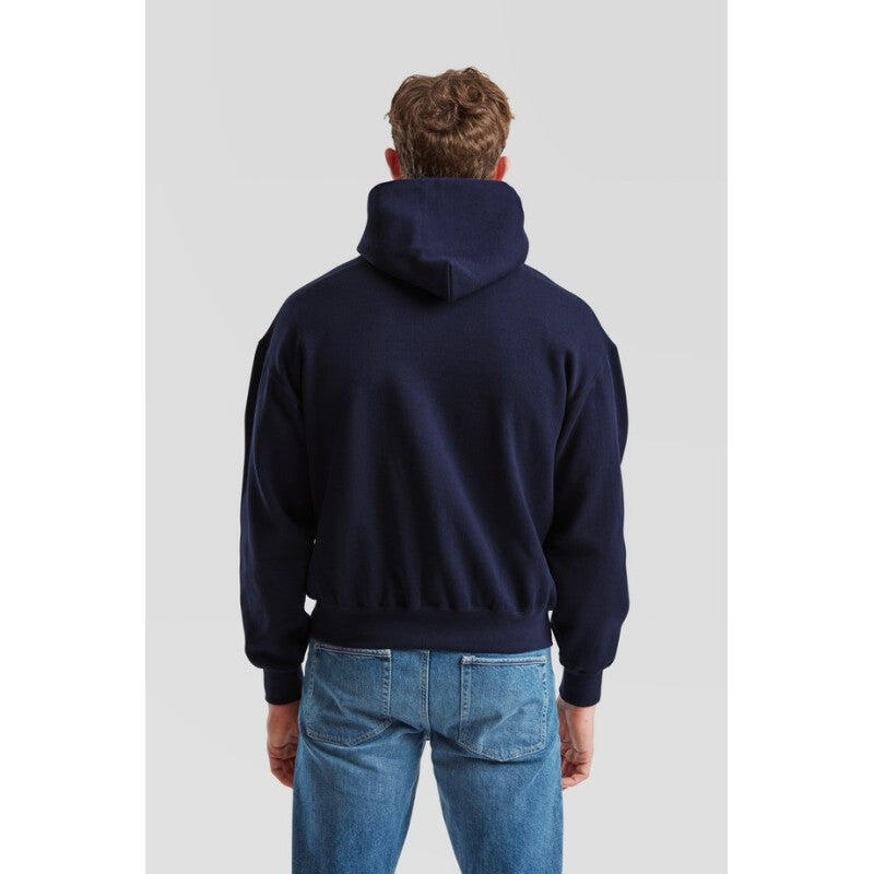 Sudadera Fruit Of The Loom Supercotton Kapuzenpullover für Erwachsene, Grau 3/7