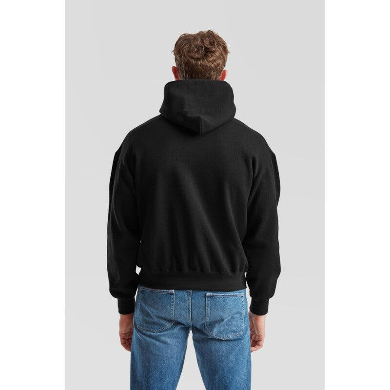 Sudadera Fruit Of The Loom Supercotton Kapuzenpullover für Erwachsene, Grau 6/7