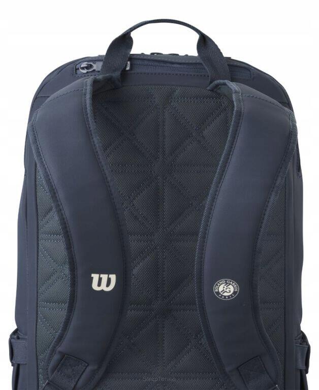 Plecak tenisowy Wilson Roland Garros 2025 Session Backpack granatowy 3/6