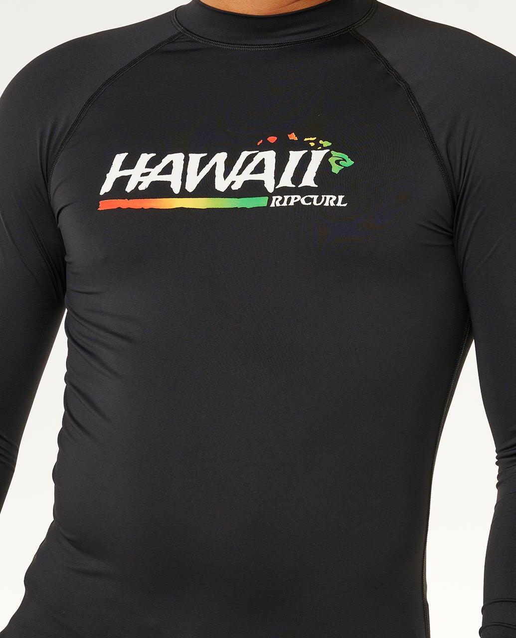 T-shirt anti-UV Hawaii Gritty manches longues 5/6