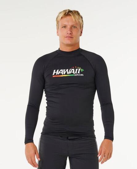 T-shirt anti-UV Hawaii Gritty manches longues