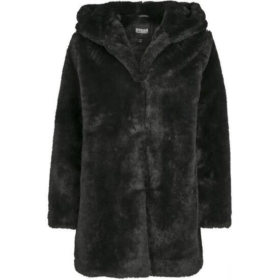 Kapuzenjacke für Damen Urban Classics teddy coat