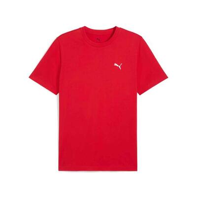 Puma ess small logo-t-shirt voor heren rood