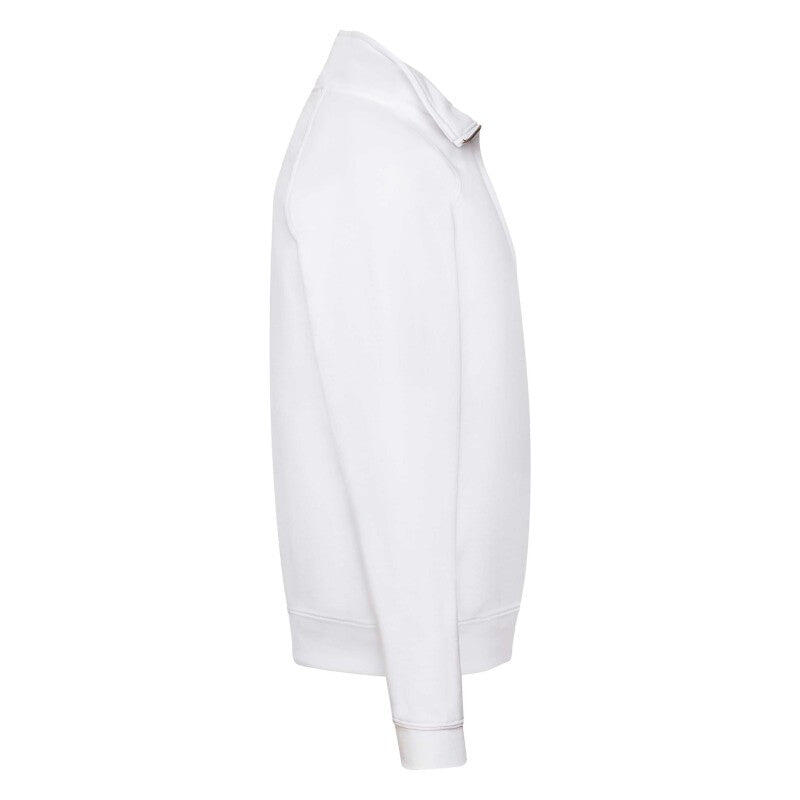 Sweatshirt Fruit Of The Loom Classic Zip Neck Erwachsene Blau 7/7