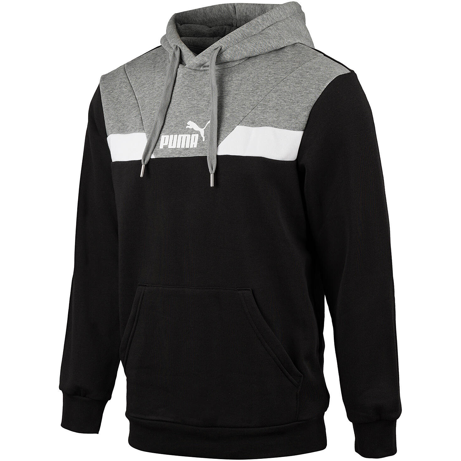 Męska bluza sportowa dresowa bawełniana PUMA COLORBLOCK 681731-01 4/6