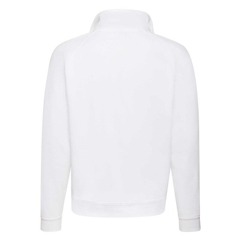Sweatshirt Fruit Of The Loom Classic Zip Neck Erwachsene Blau 6/7