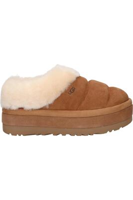 Pantoffels - casual - kind - tazzlita - suède chestnut - platform comfortabel