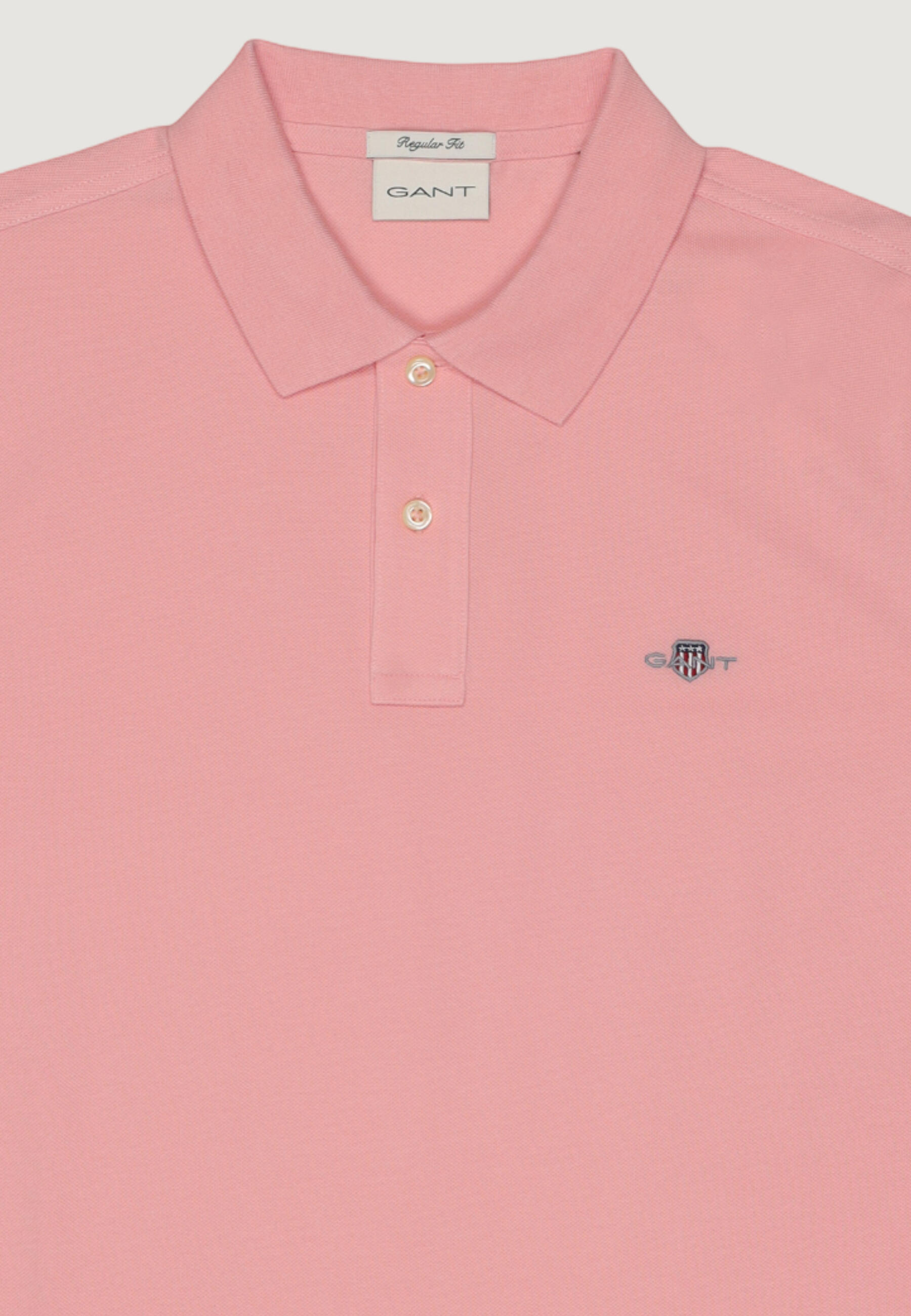 Polo maniche corte Uomo REG SHIELD SS PIQUE POLO Rosa 5/5