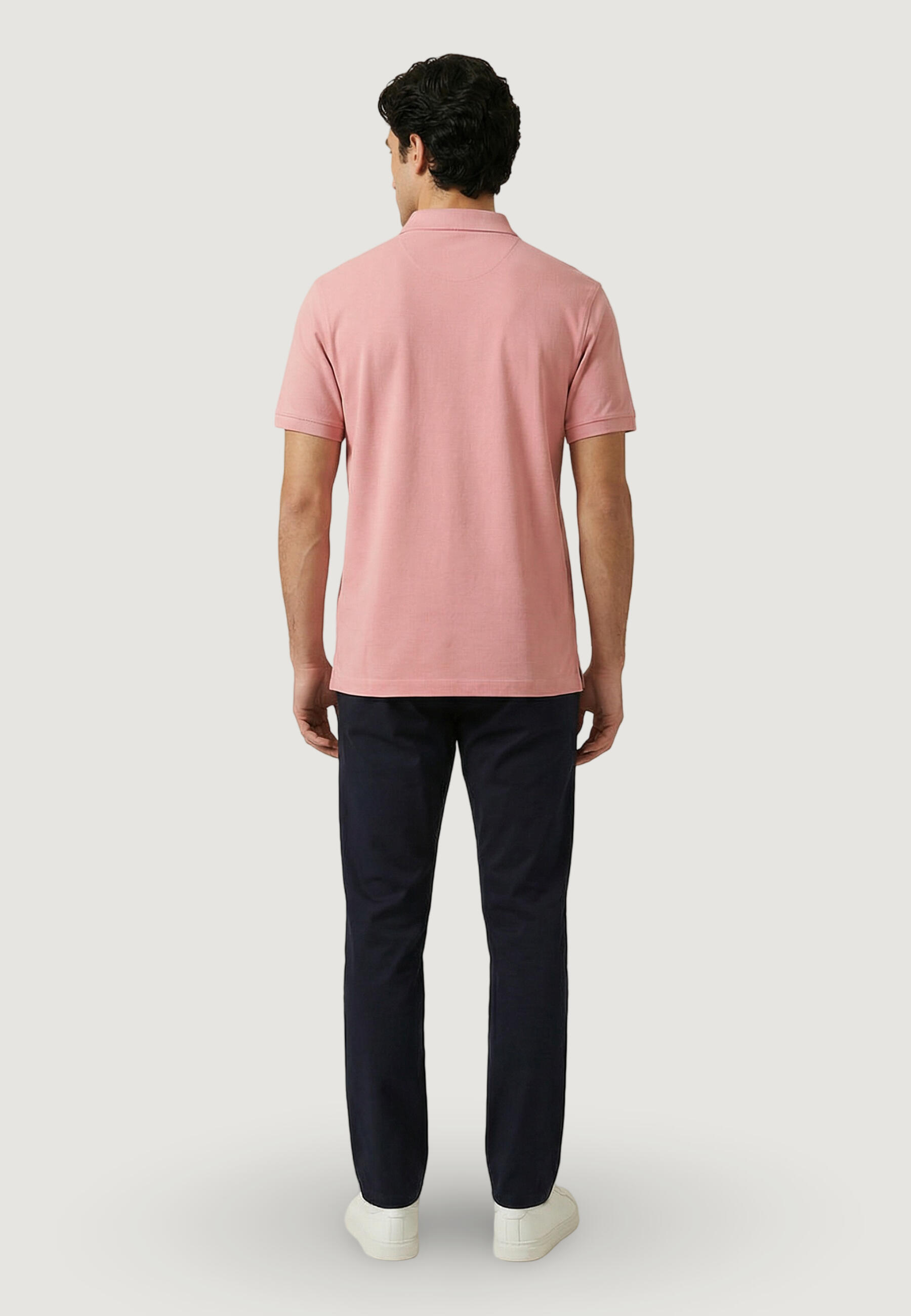 Polo maniche corte Uomo REG SHIELD SS PIQUE POLO Rosa 4/5