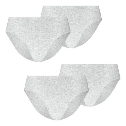4er Pack Slips weich elastisch Damen - Invisible Ultra Soft Cotton Briefs
