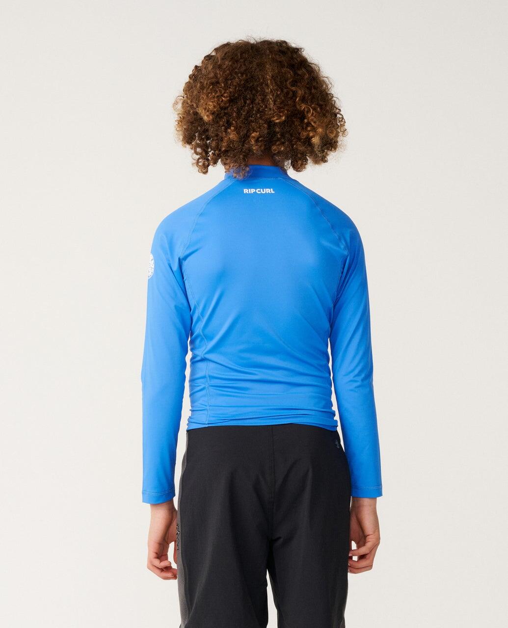 Kinder UV-shirt Waves UPF50 lange mouwen 3/6